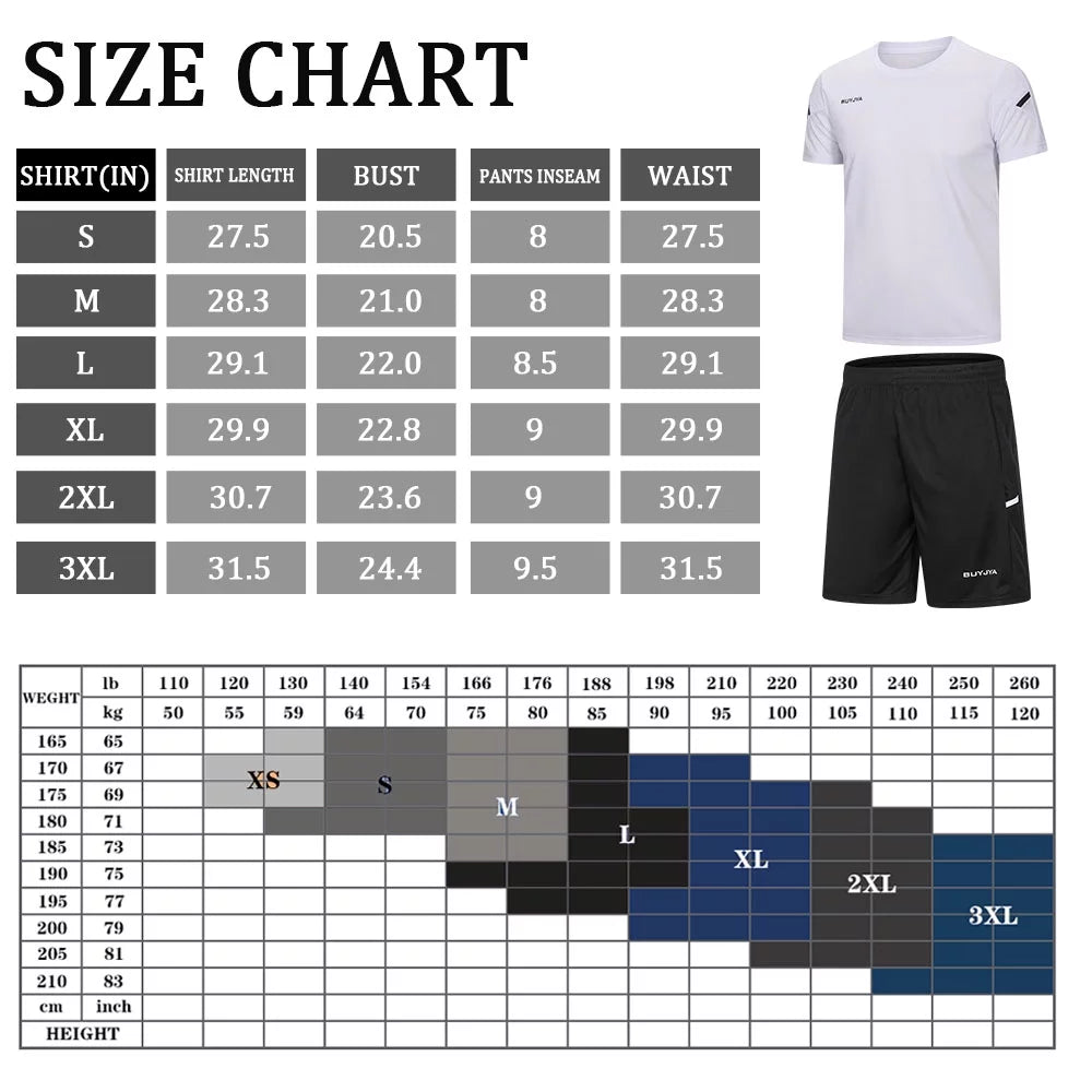 3Pack Mens Active Wear Set 