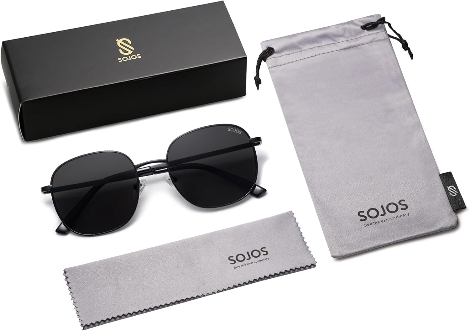 Classic Trendy Square Sunglasses 