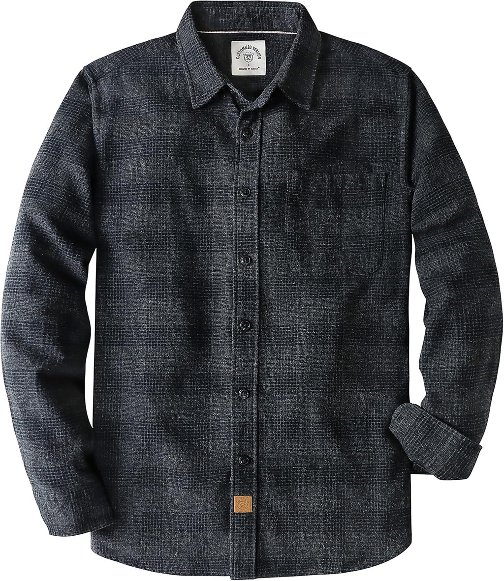 Dubinik ® 6 Oz Flannel Shirt for Men 