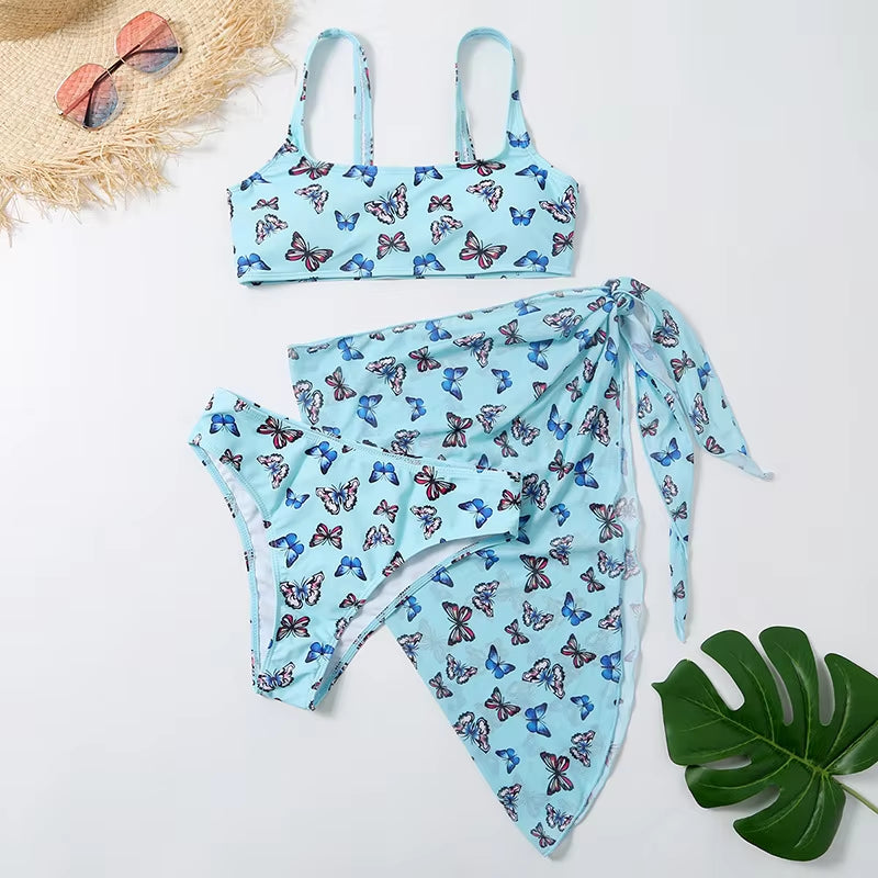 Sexy Marble Print Bikini Set